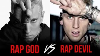 Eminem vs MGK  Rap God  Alpha Omega MASHUP REMIX  New 2019 [upl. by Llaccm]