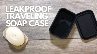 Leakproof Traveling Soap Case with Draining Layer [upl. by Jedlicka634]