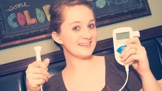 HOW TO USE A HOME FETAL DOPPLER Sonoline B  Pregnant After Stillbirth  The Bumps Along the Way [upl. by Ainessej]