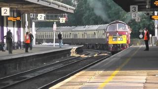 quotThe Mazey Day Cornishmanquot with D1015quotWestern Championquot through newton abbot 28062014HD [upl. by Isle]