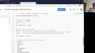 Create a Google Calendar Event via API  tutorial [upl. by Casar794]