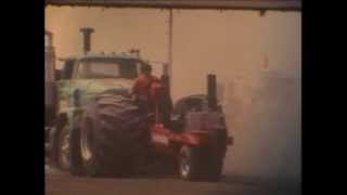 Modified Tractor pulling in the 1970s [upl. by Ydrah]