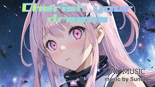 【AI MUSIC】♫Cherish your dreams［ANIME EUROBEAT］ [upl. by Flanigan]