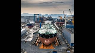 The worlds largest shipbuilding yardshipshorts [upl. by Englis]