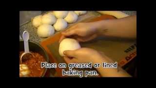 How to make Baked Manapua cha siu bao [upl. by Vanni]