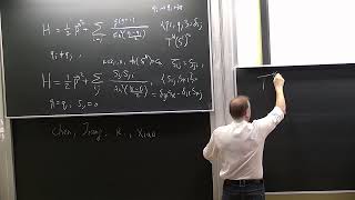 Н Ю Решетихин quotOn stratified structure of integrable dynamicsquot [upl. by Brandi]