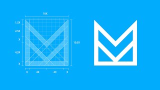 Guía rápida para crear tu logo con retículas 🔥🔥🔥 ¿son necesarias 👀Tutorial Illustrator [upl. by Yeltnerb658]