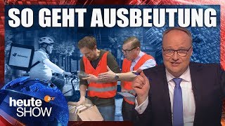 Millionen Deutsche werden um den Mindestlohn beschissen  heuteshow vom 04052018 [upl. by Ramsey]