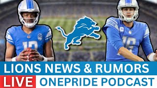 Detroit Lions Training Camp News Ft Jameson Williams Jared Goff AmonRa St Brown amp Hooker [upl. by Sparkie]