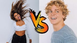 Sienna Mae Vs Jack Wright TikTok Compilation [upl. by Niarfe987]