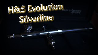 Harder amp Steenbeck Evolution Silverline Airbrush Test [upl. by Amron]