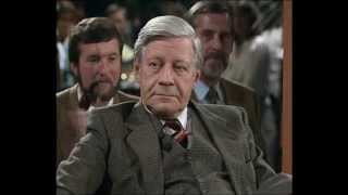 Helmut Schmidt in der NDR Talkshow mit Hermann Schreiber 1986 Loriot [upl. by Eibrad924]