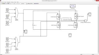 3 LEVEL FULL BRIDGE INVERTER SIMULATION IN MATLAB [upl. by Woermer]