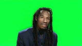 Benjamin Zephaniah Faceless Poem  Rough Green Screen [upl. by Ecadnak]