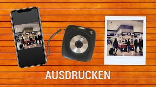 HANDY FOTOS AUSDRUCKEN als SOFORTBILD  Fujifilm SQ10 und SQ20 TUTORIAL I Lomtro [upl. by Greiner738]