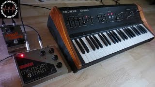 Crumar Performer B Analog String Synthesizer 1979 German 70s Krautrock [upl. by Anneirb]