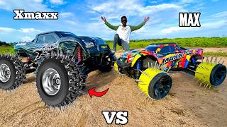 RC Xmaxx Ultimate Vs RC Spike Car  Chatpat toy TV [upl. by Kelcy]