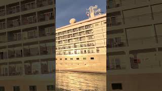 Silver Whisper Cruise Ship  Silversea Cruises  Venezia 10052024 [upl. by Enaoj]