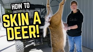 How to Skin a Deer with Grant Woods  Field to Fork [upl. by Milissent]