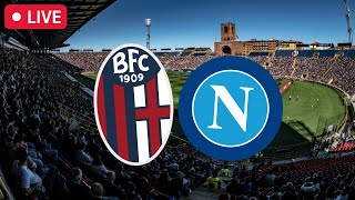 Bologna Napoli 22 🔴 Prepartita LIVE Reaction e Postpartita con i tifosi napoletani in trasferta [upl. by Noirad]