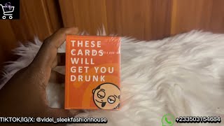 THESE CARDS WILL GET YOU DRUNK [upl. by Radburn]