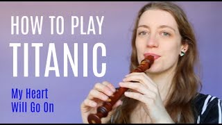 How to play TITANIC  Team Recorder [upl. by Bainbridge]