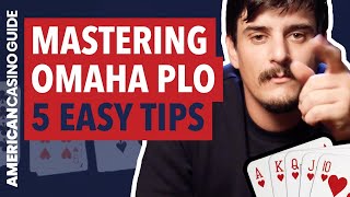 5 Tips for Playing Omaha [upl. by Staal]