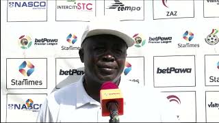 Aduana Stars vs Bibiani Goldstars  Prematch Interviews  betPawa Premier League [upl. by Nnyroc]