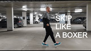 How To Skip Like A Boxer  Jump Rope Tutorial [upl. by Areemas800]