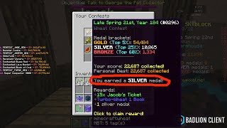 How to get easy silver medals hypixel skyblock [upl. by Ase228]