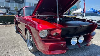 Mustangs at Daytona 2023 Car Show Day [upl. by Admana]