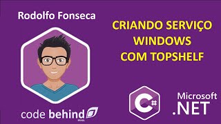 codebehind  Criando serviços windows com TopShelf Net Core C [upl. by Stanfill]