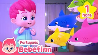 Bebê Tubarão Meu Melhor Amigo🦈  Doo doo doo   Completo  Bebefinn em PortuguêsCanções Infantis [upl. by Alohs810]