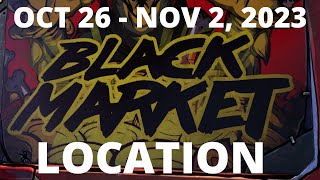 Black Market Vending Machine Location October 26 2023 Borderlands 3  The Anvil [upl. by Flossy]