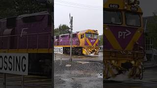 Warragul shuttles passing level crossing [upl. by Gent412]