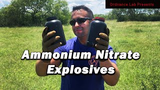 Testing Ammonium Nitrate Based Explosives [upl. by Kraus971]