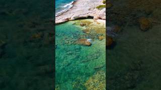 Kefalonia Lassi Crocodile beach greecebeach dronevideo [upl. by Schilit682]