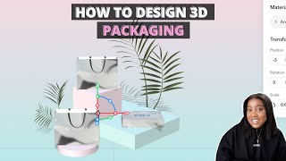 3D Luxury Packaging Mock Up  3D Packaging Design [upl. by Pen]