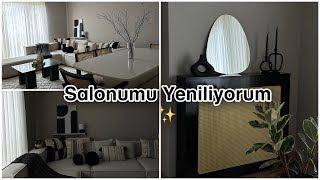 SALON YENİLEME ✨ Temizlik vlogevvlogureklam [upl. by Innavoj1]