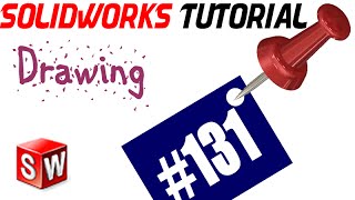 131 SolidWorks Drawing Tutorial Scale of single view [upl. by Naesed697]