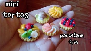 Mini tartas PORCELANA FRIA [upl. by Schaaff100]