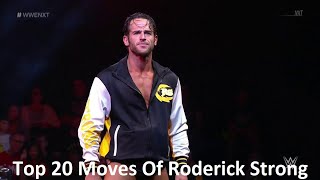 Top 20 Moves Of Roderick Strong [upl. by Manville343]