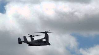 MV 22B Osprey Hover and Transition [upl. by Nelehyram]