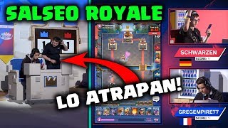 SALSEO ROYALE ESTE JUGADOR HACE TRAMPA EN VIVO Y LO ATRAPAN    DrekzeNN  Clash Royale [upl. by Akinahc]