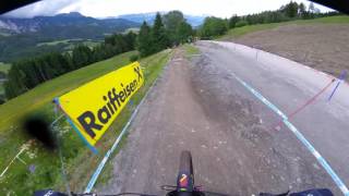 UCI MTB World Cup  Mick Hannah  Leogang Austria  12 June 2016 [upl. by Northway964]