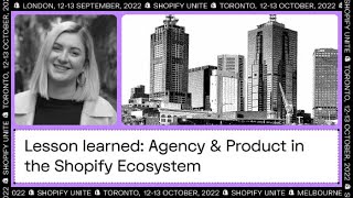 Lesson learned Agency amp Product in the Shopify Ecosystem [upl. by Buroker99]