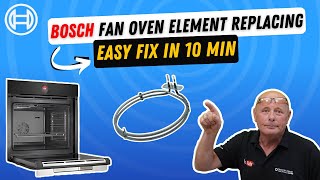 How to replace Bosch fan oven element [upl. by Polky695]