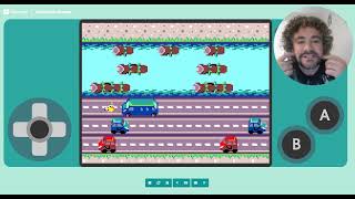 Building a Frogger or Crossy Road Style Game with Sprite Grid Extension in MakeCode Arcade🐸 [upl. by Rider]