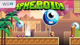 Spheroids Wii U First 20 Minutes  First Look  Gameplay ITA [upl. by Baerl]