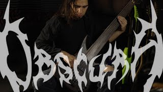 Obscura  Akroasis Bass Playthrough [upl. by Ariday]